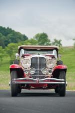 Duesenberg Model J Dual Windshield Barrelside Phaeton by LeBaron 1931 года